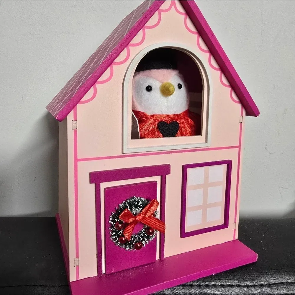 New Christmas Target Decor Bundle of Featherly Friends Bird House and 4 Trees